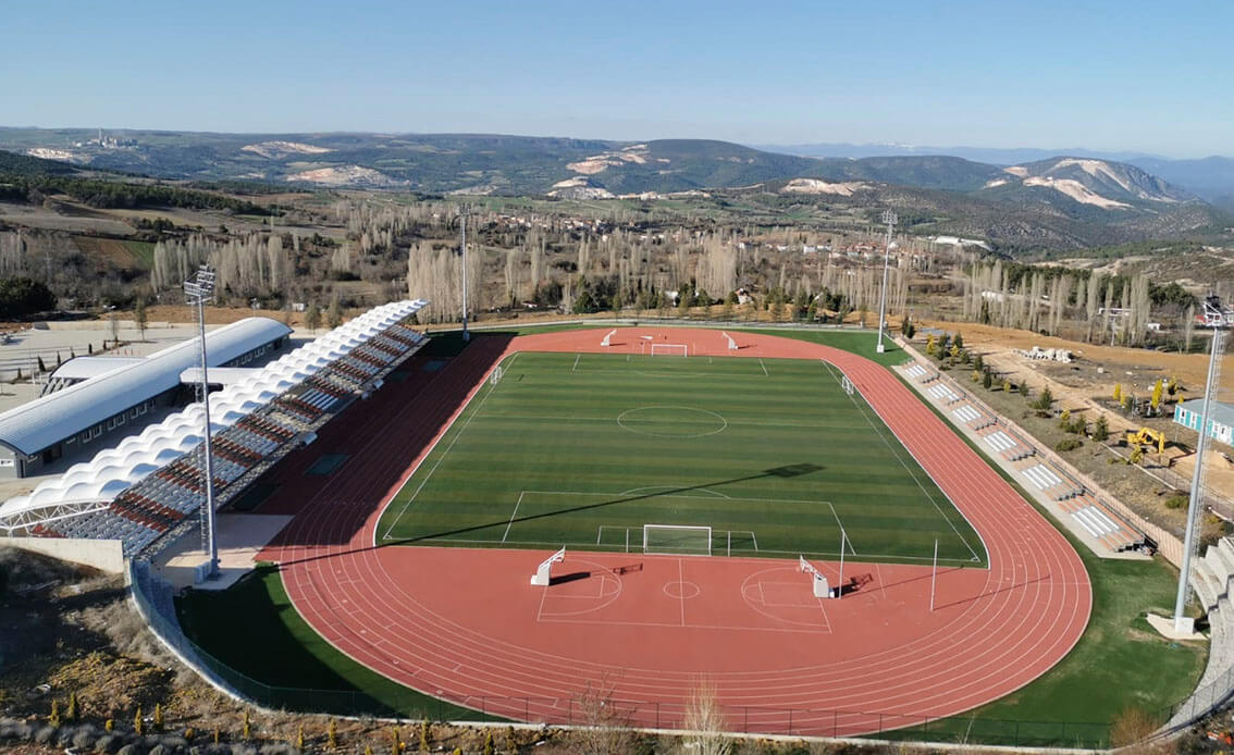 Bilecik University Football Field Construction