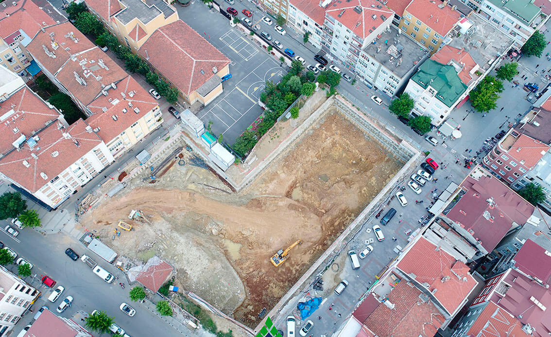 Construction of Gaziosmanpasa Polygon Cultural Center and Underground Parking Lot